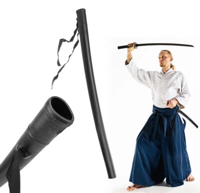 PROWIN CORP Plastic Scabbard for 40" Bokken, Black Polypropylene sheath Samurai Martial Arts