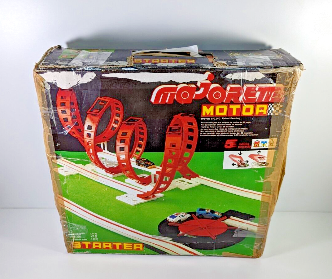MAJORETTE MOTOR SUPER STARTER CIRCUIT VINTAGE