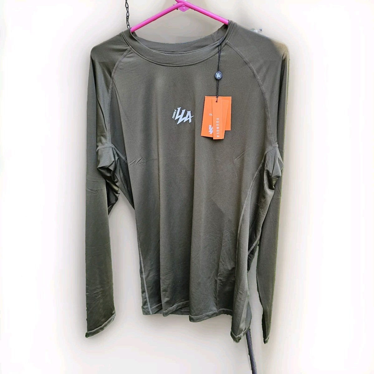【U LAN】80 Numbering Printing Loose Fit Long Sleeve Lost printing loose fit long sleeves - ULAN | 60% - Asian