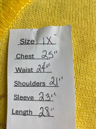 The Quacker Factory NWT Size 1X Yellow Butterfly Sequin Sweater Velvet Neck Line - Picture 2 of 14