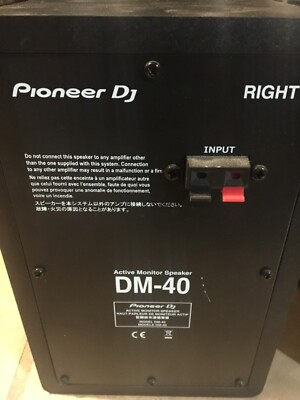 Pioneer DJ DM-40 Active Desktop Monitor Speakers | eBay