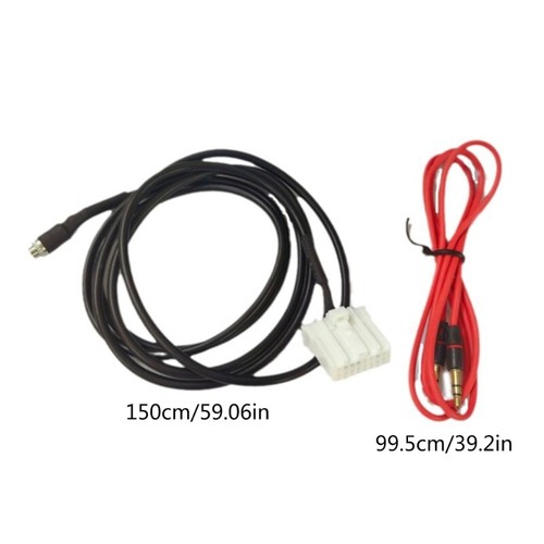AUX Radio Adapter Media Car Radio Female AUX Cable for 2/3/5/6 MX5 RX8 - Picture 8 of 8