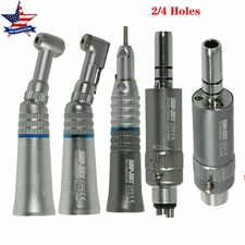 Dental Slow Speed Push/Latch Contra Angle Straight Motor Handpiece 2/4H PK1