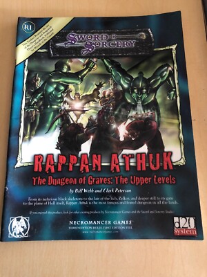 Rappan Athuk The dungeon of graves: the upper levels necromancer games