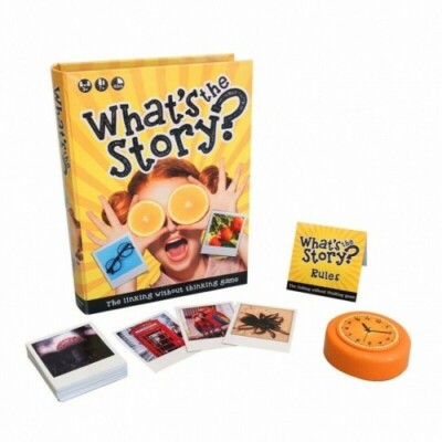 WAS IST DIE GESCHICHTE? LINKING WITHOUT THINKING BRETTSPIEL BRANDNEU & VERSIEGELT