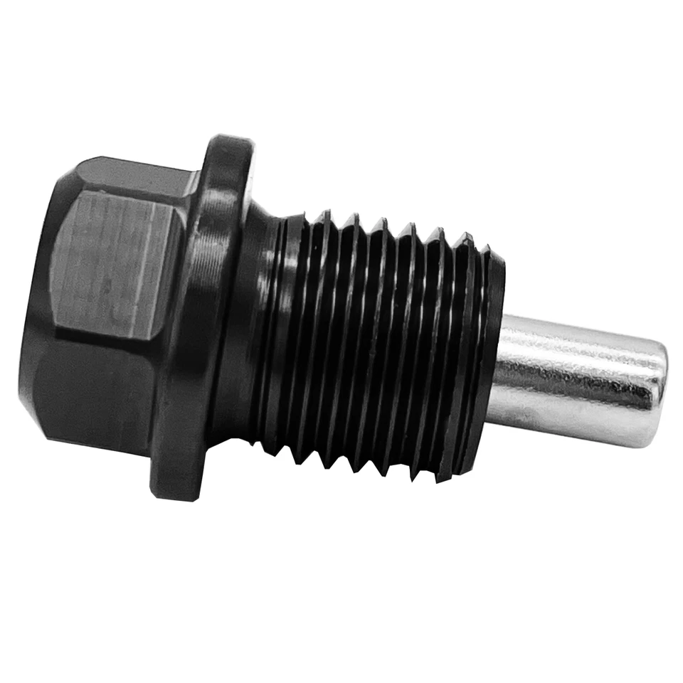 黑色 M14 x 1.5 磁性排油塞本田 ACURA 三菱 - 美国快速发货 — 第 3/4 张图片