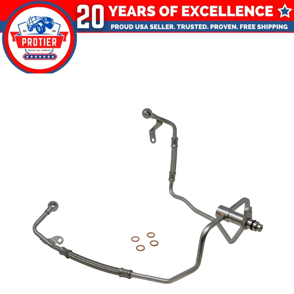 Línea de suministro de aceite del turbocompresor para BMW 550i 550i GT 550i GT xDrive 550i xDrive Foto 3 de 3