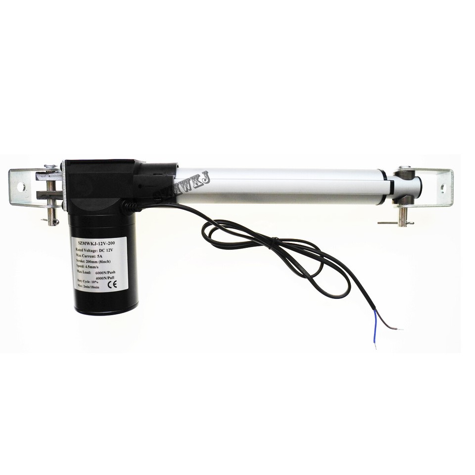 Heavy Duty 6000N 1320Lbs Lift DC 12V Linear Actuator Motor Stroke 100mm ...