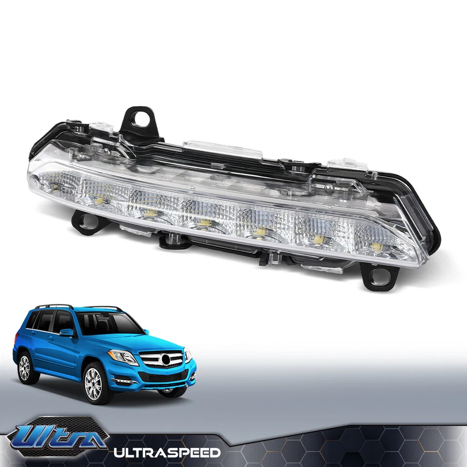 Fit For Mercedes Benz C300 S550 GLK350 C250 Daytime Running Light 2218201856 Foto 2 de 4