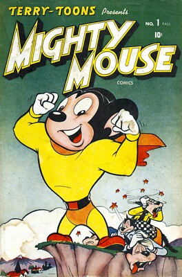 Mighty Mouse #1 (Timely) Photocopy Comic Book