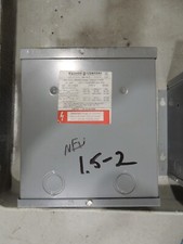 Square-D 1.5S1F, General Purpose Transformer, 1.5 kVA, 1PH, Pri. V 480-240 3R