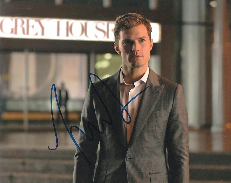 JAMIE Fifty Shades Of Grey SIGNED