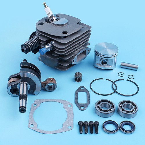 50mm Cylinder Piston Crankshaft Kit for Husqvarna 372 362 365 371 Crank Bearing - Picture 21 of 23