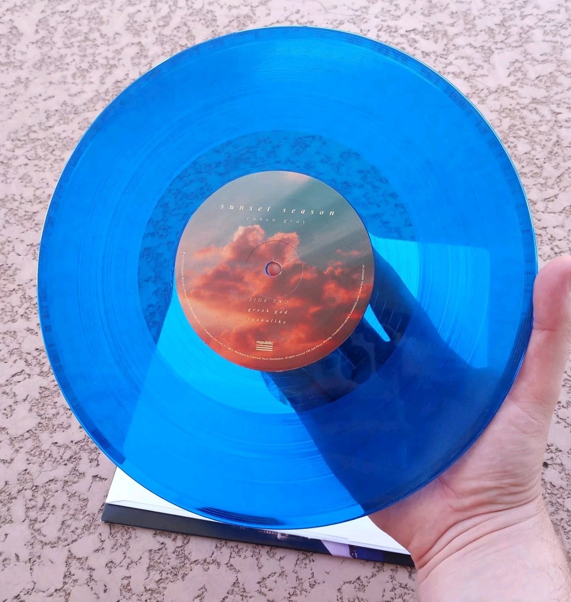 Conan Gray - Sunset Season - Blue 10” Vinyl Very Rare 602577202896