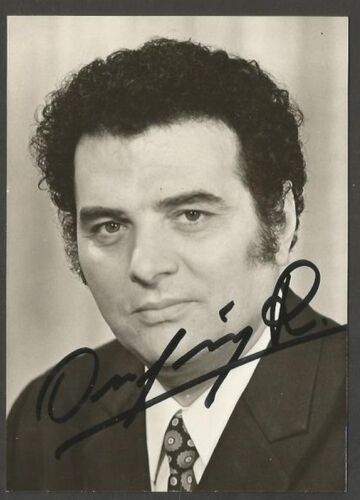 Echt Foto Ruggiero Orofino italienische Oper Tenor original signiert | eBay