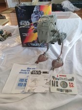 Star Wars Power of the Force Imperial AT-ST Scout Walker 1995 Complete Open Box