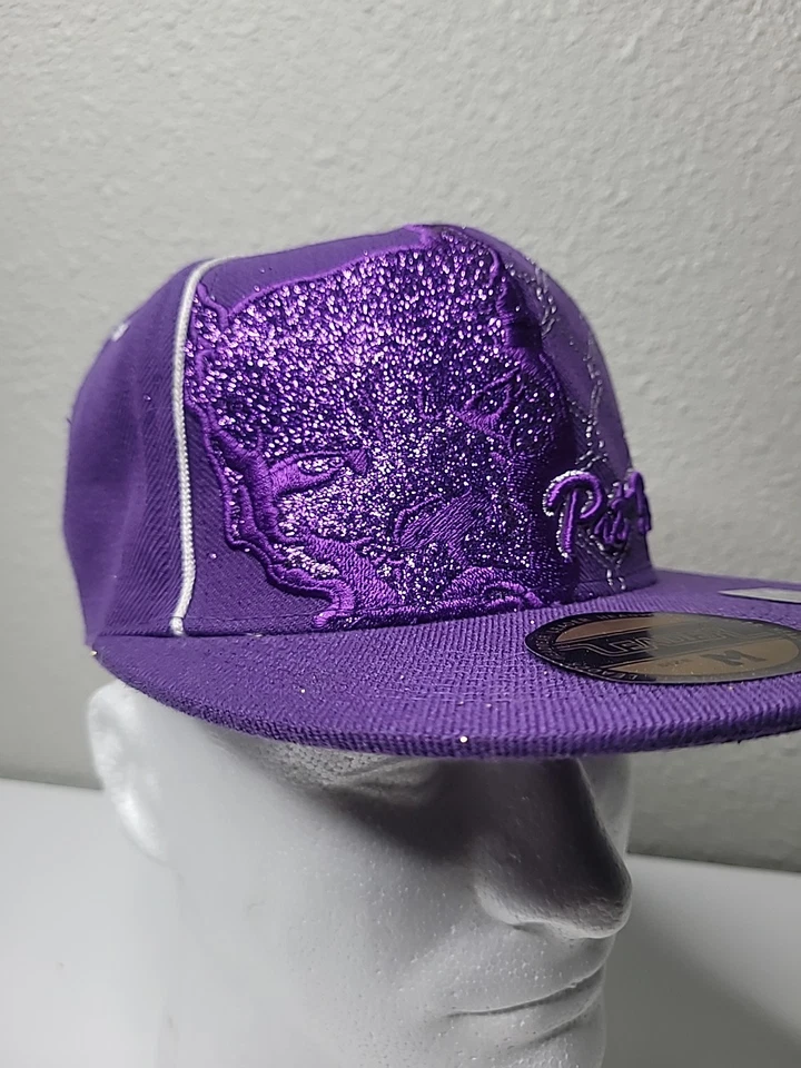 Gorra plana Pit Bull Leader púrpura talla mediana bordada  Foto 4 de 4
