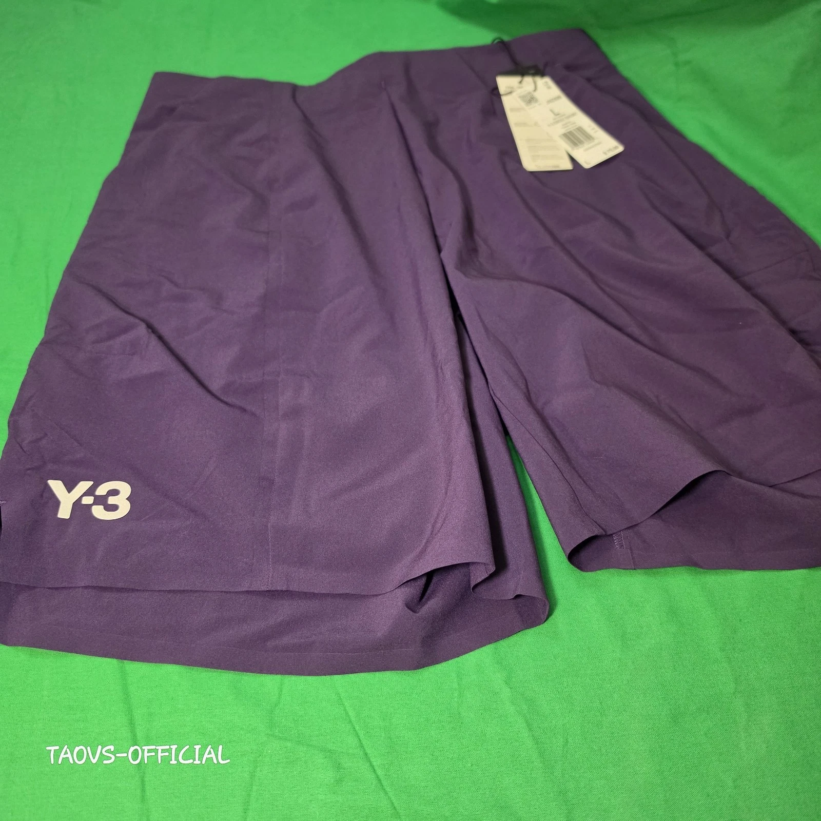 Adidas Y3 Tennis Pro Ergo Shorts Mens Plum Purple 9.5” JN2996 Y-3. Size Large