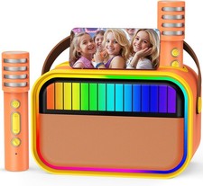 Ankuka Karaoke Machine for Kids Adults, Kids Toys for 3-12 Years Old Girls Birt