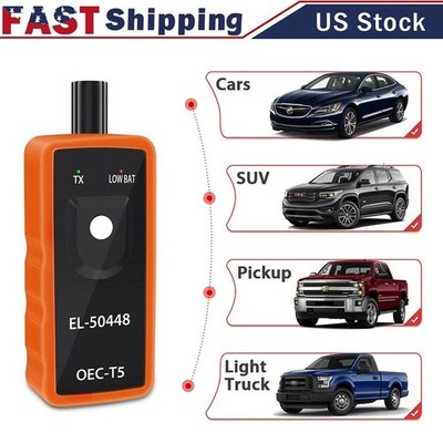 TPMS Relearn Car Reset Tool EL-50448 OEC-T5 Tire Pressure Monitor Sensor For GM