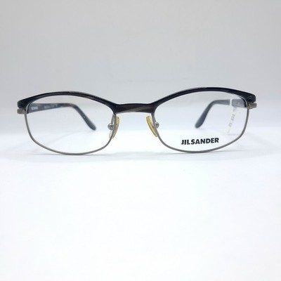 Jil Sander Vintage Brille Handmade in France J 039 Col 2466 Grau Glitzer