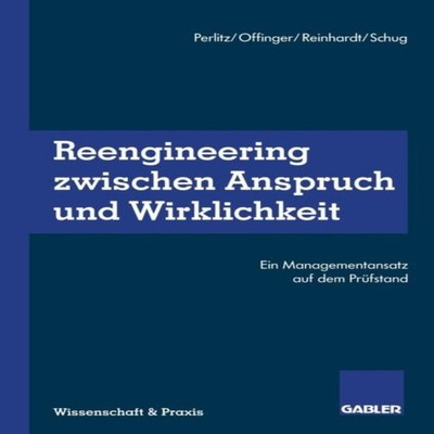 Reengineering Zwischen Anspruch und Wirklichkeit Springer Nature