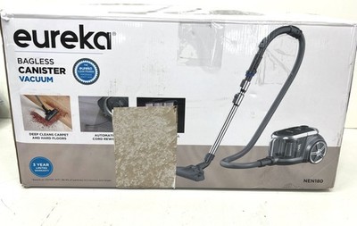 Eureka Bagless Corded HEPA Filtration Canister Vacuum NEN180