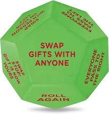 Santa Swap Gift Exchange Dice, 3 * 3in Gifts Family Game, Christmas... 