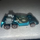 Hot Wheels Redline “ SIX SHOOTER ”, Near Mint in shiny Spectraflame Aqua. Nice!