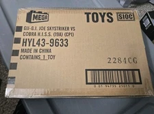 MEGA Construx G.I. Joe Skystriker vs. COBRA H.I.S.S. Building Set-SEALED