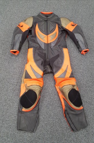 Belstaff Leather Motorcycle Racing Suit, Size EU 56/UK 46, Pre-Owned Armoured