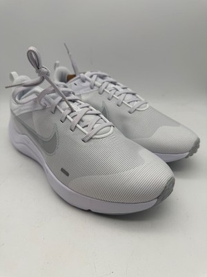 BRAND NEW Nike Downshifter 12 Mens Size 11 DD9293-100 White Pure Platinum