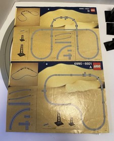 Lego 6921 Space Monorail Accessory Track Complete with Instructions 6990 6991