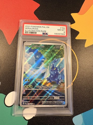 Heracross graded PSA 8 for sale on eBay
