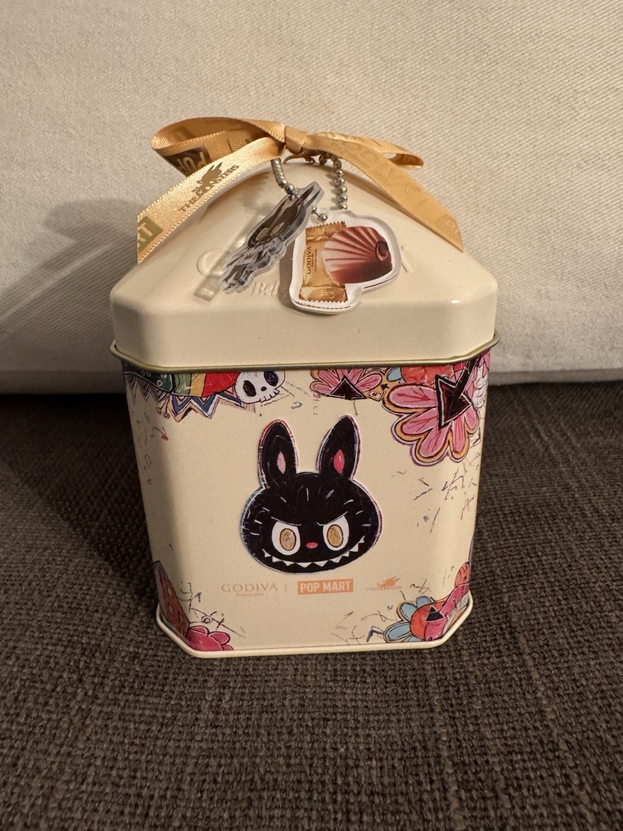 Godiva x Pop Mart Labubu Collab Limited Edition Gift Tin Milk