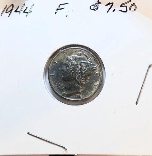 1944 Fine Mercury Dime