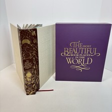 The Most Beautiful Book Places in the World 2023 HC W/ Slipcase 1st Edition 1H