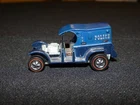 1969 Mattel Hot Wheels Redline Diecast Car: Police Blue Paddy Wagon SUPER CLEAN!