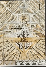 France timbre stamp YT F5770 Les trésors de Notre Dame  - La charpente - neuf**