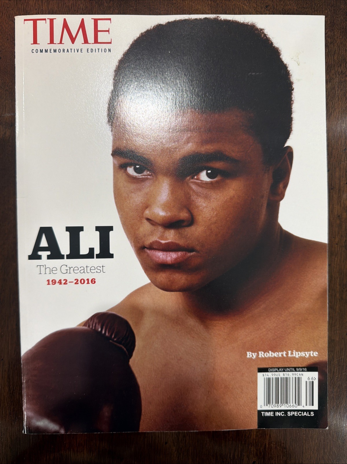TIME MUHAMMAD ALI: THE GREATEST, 1942-2016 By Robert Lipsyte Excellent Condition