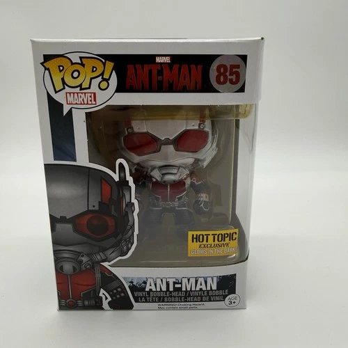 Funko Pop! - #85 - Marvel - Ant-Man Hot Topic Exclusive GITD
