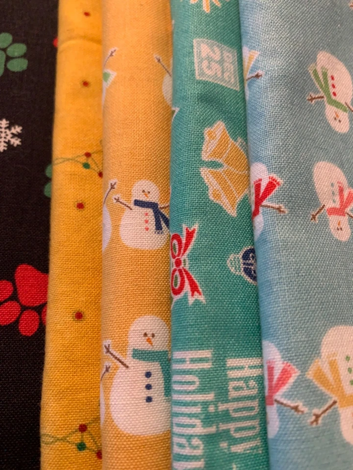 14FQS bundle of a variety of Holiday prints, new, 100% cotton - Image 4 of 4