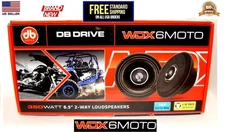 DB DRIVE WDX6MOTO 350 WATT 6.5" WEATHER RESISTANT 2-WAY LOUDSPEAKERS (1 Pair)