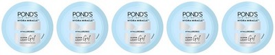 PONDS Super Light Gel Oil Free Face Moisturizer 50 g (pack of 5)