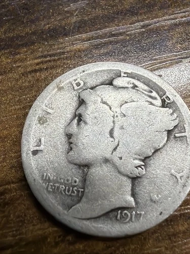 1917-S Mercury Dime — photo from another recent sale