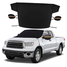 Sfee Windshield Cover for Ice and Snow,Heavy-Duty 600D Waterproof Windshield 