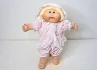 Cabbage Patch Kids 1986 Doll Blonde Blue Eyes Paci Mouth CPK Rosebud Outfit VTG