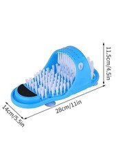 Simple Shower Foot Scrubber Cleaner Sandal Suction Cup Massager Scrubs Brushes