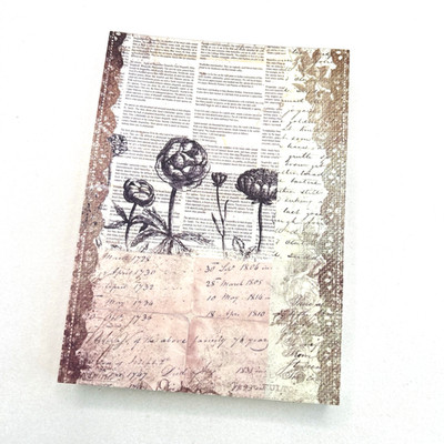 Vintage Style Correspondence 100 pc Paper Sheets Scrapbook Collage Journals