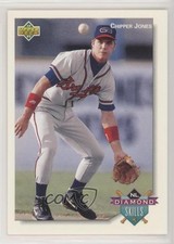 1992 Upper Deck Minor League Chipper Jones #66 HOF 9ij